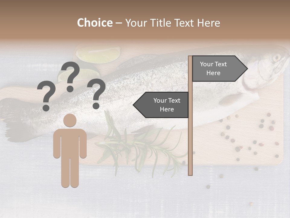 Rosemary Kitchen Board Gourmet PowerPoint Template