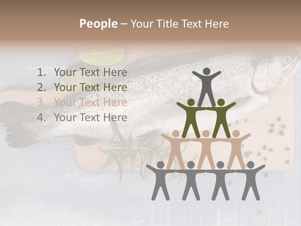 Rosemary Kitchen Board Gourmet PowerPoint Template