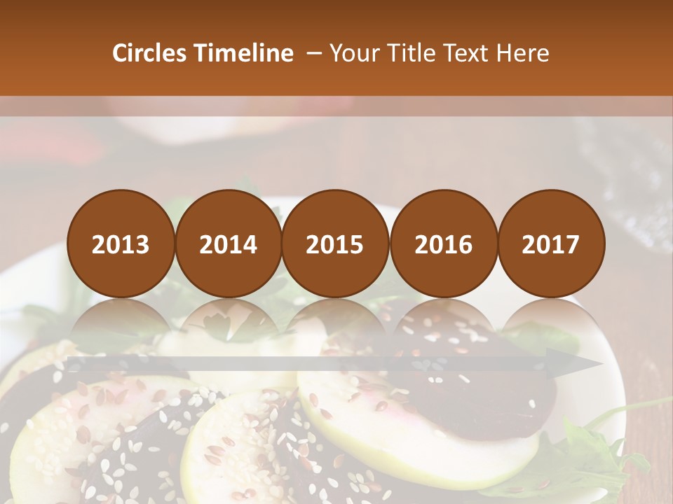 Parsley Seeds Green PowerPoint Template