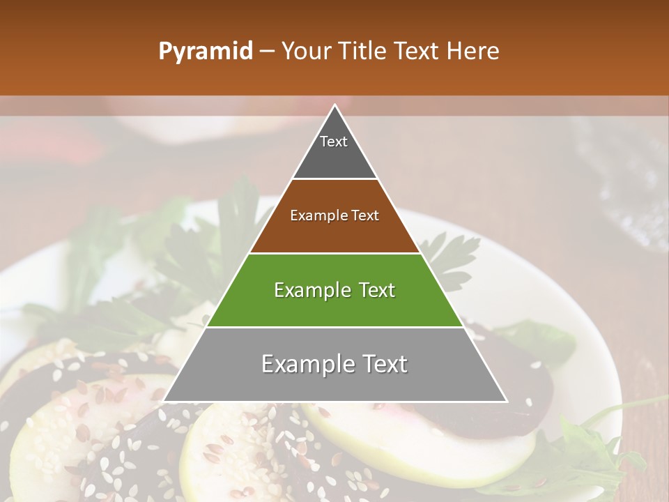 Parsley Seeds Green PowerPoint Template