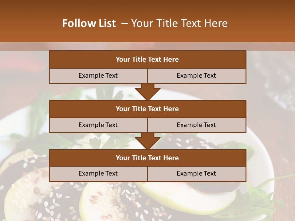Parsley Seeds Green PowerPoint Template