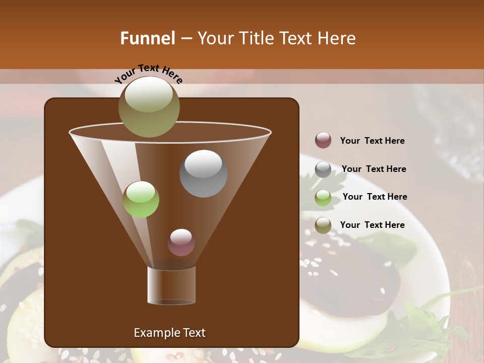 Parsley Seeds Green PowerPoint Template