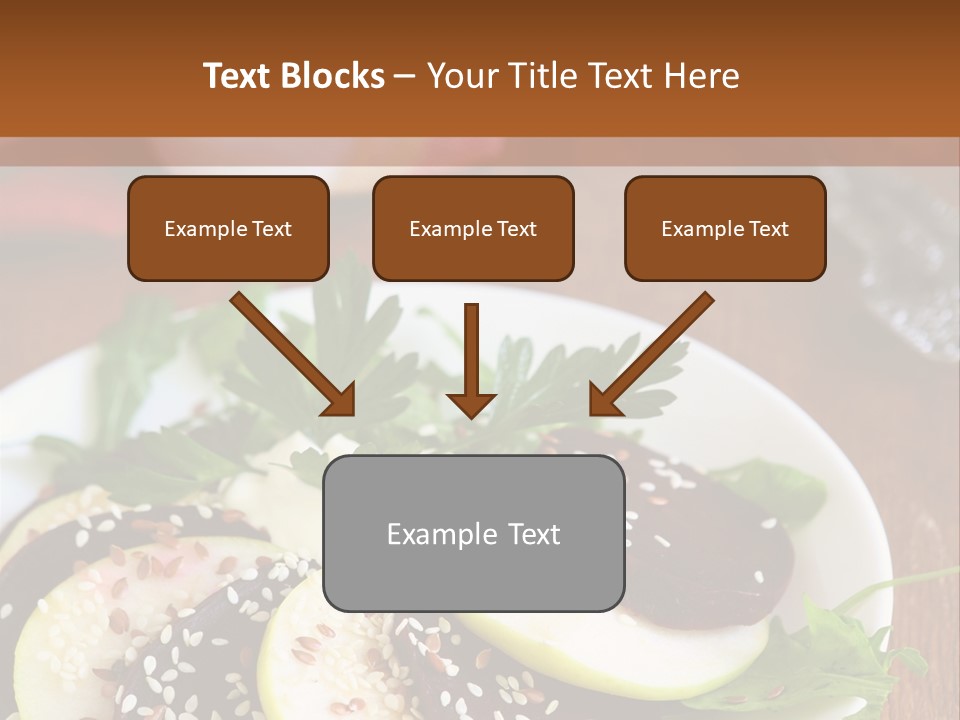 Parsley Seeds Green PowerPoint Template
