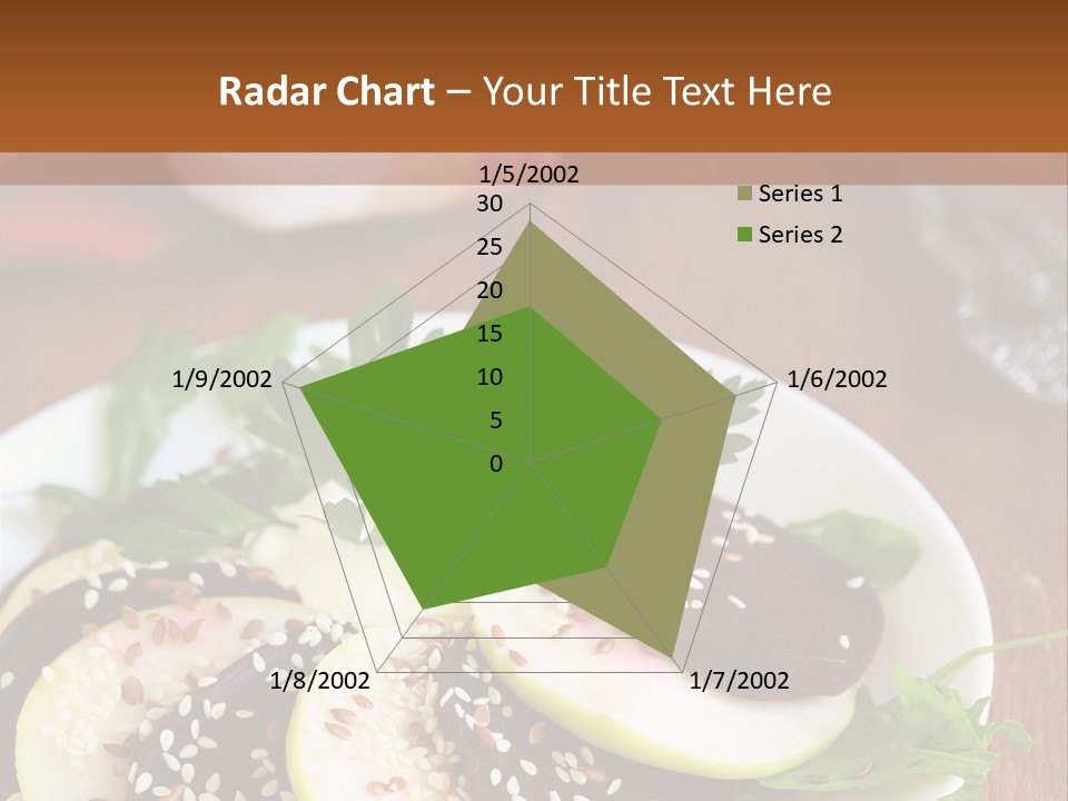 Parsley Seeds Green PowerPoint Template