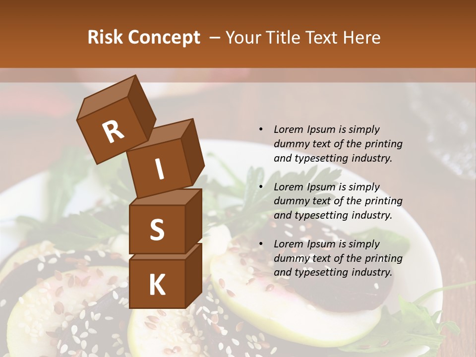 Parsley Seeds Green PowerPoint Template