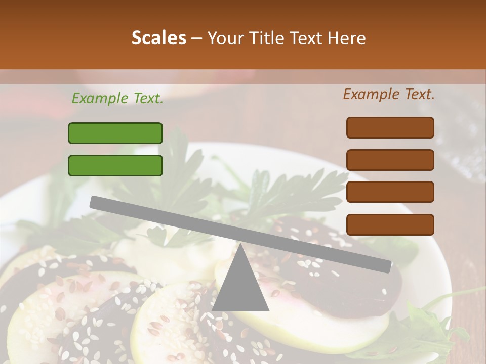 Parsley Seeds Green PowerPoint Template