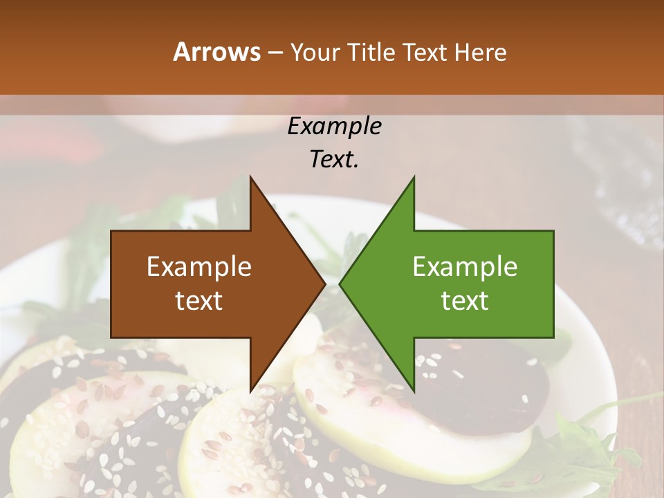 Parsley Seeds Green PowerPoint Template