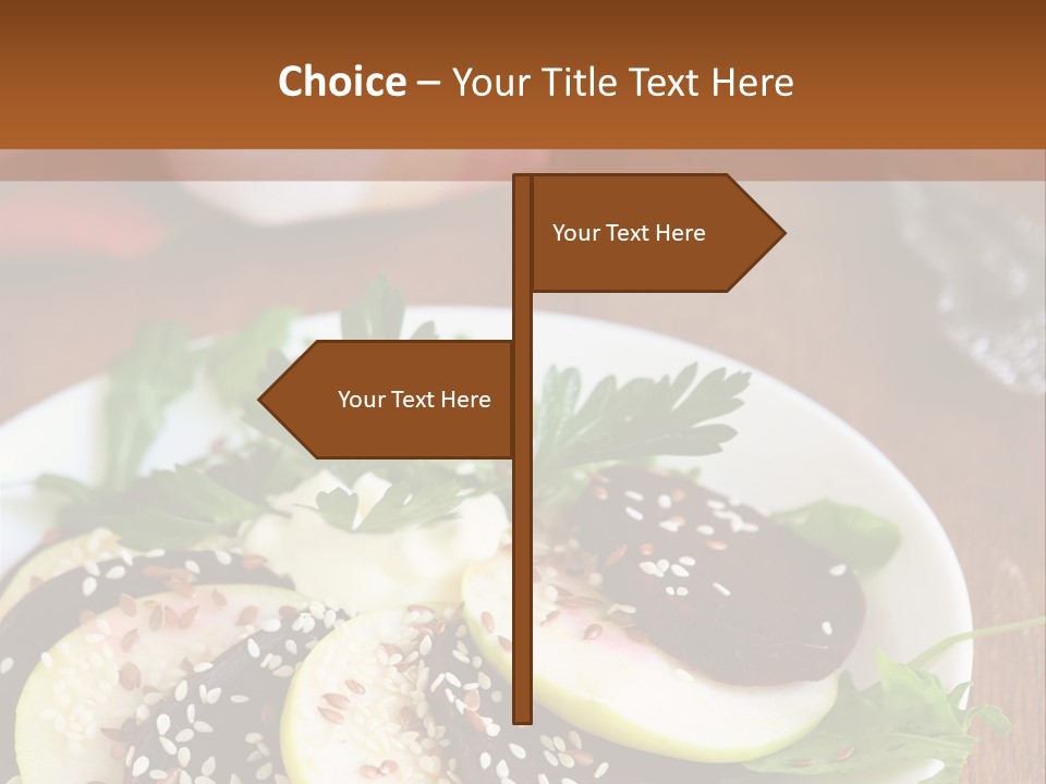 Parsley Seeds Green PowerPoint Template
