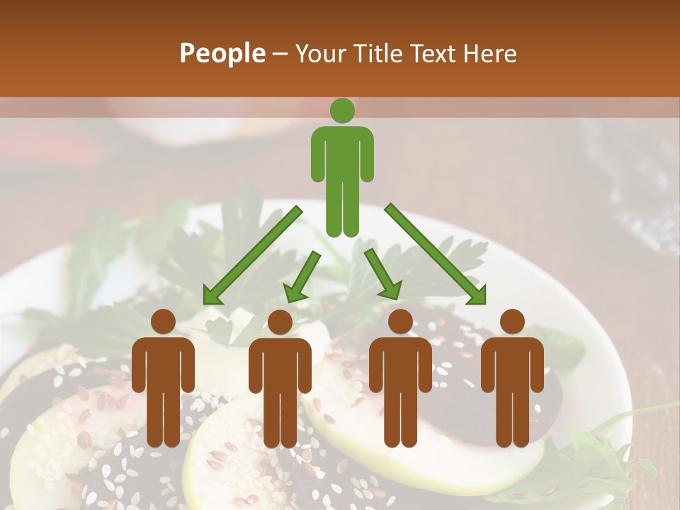 Parsley Seeds Green PowerPoint Template