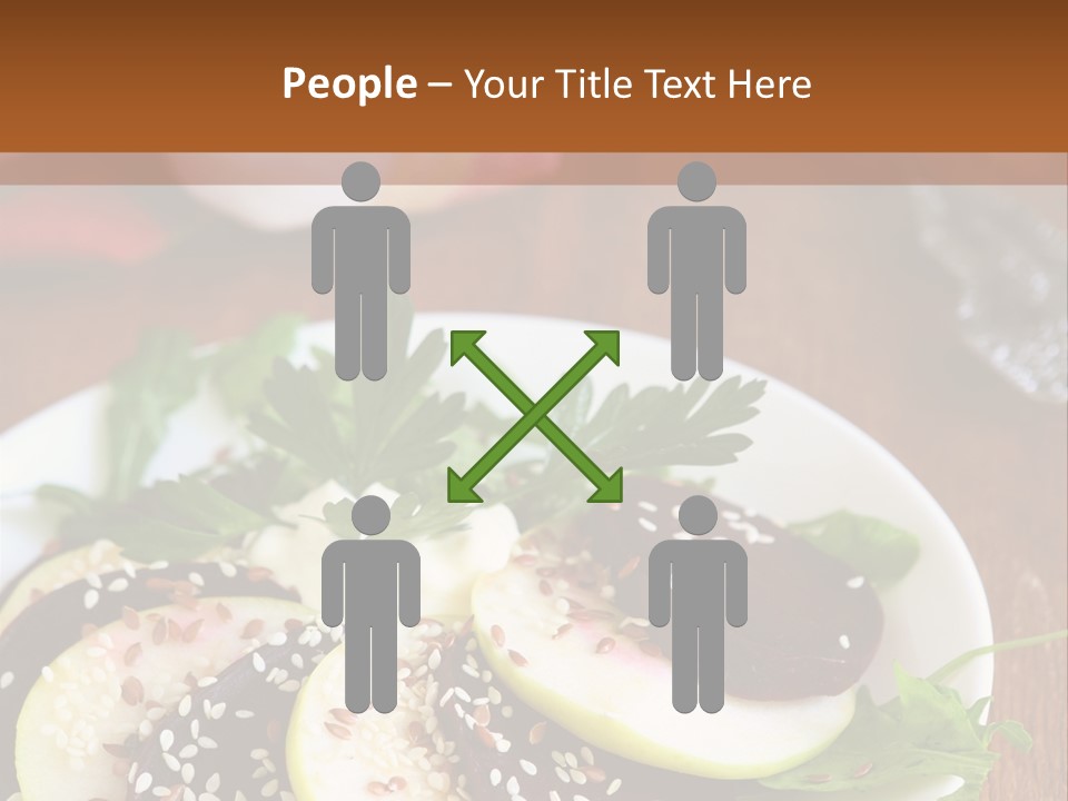 Parsley Seeds Green PowerPoint Template