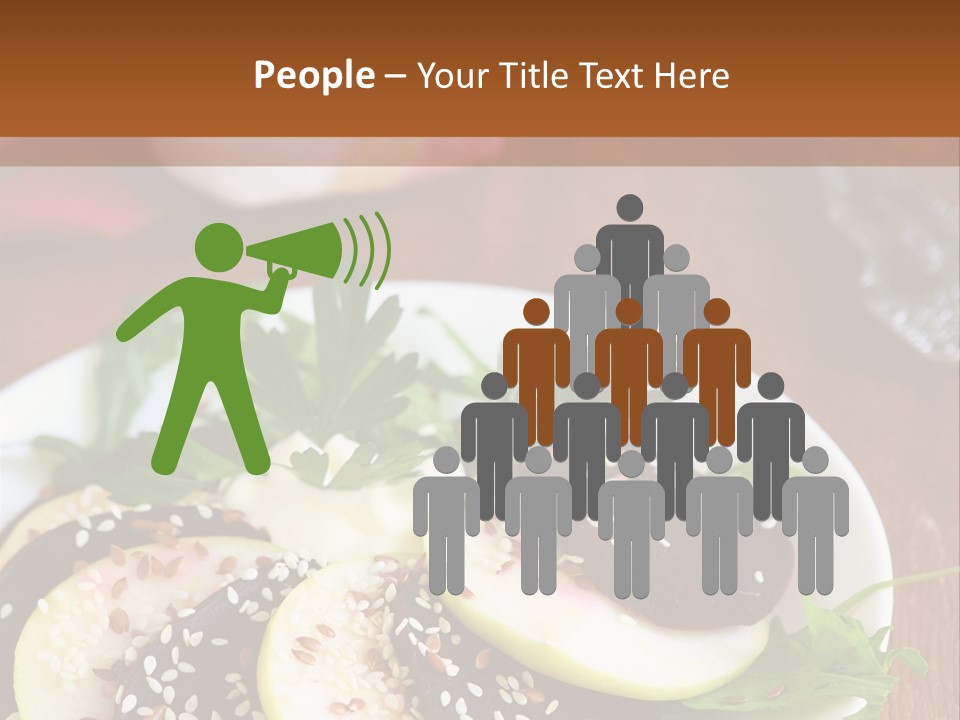 Parsley Seeds Green PowerPoint Template