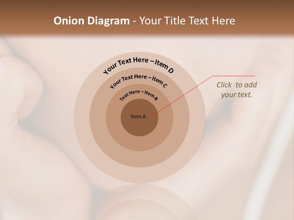 Woman Young Adult Closeup PowerPoint Template