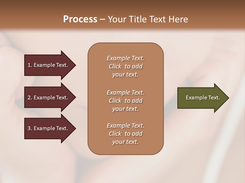 Woman Young Adult Closeup PowerPoint Template