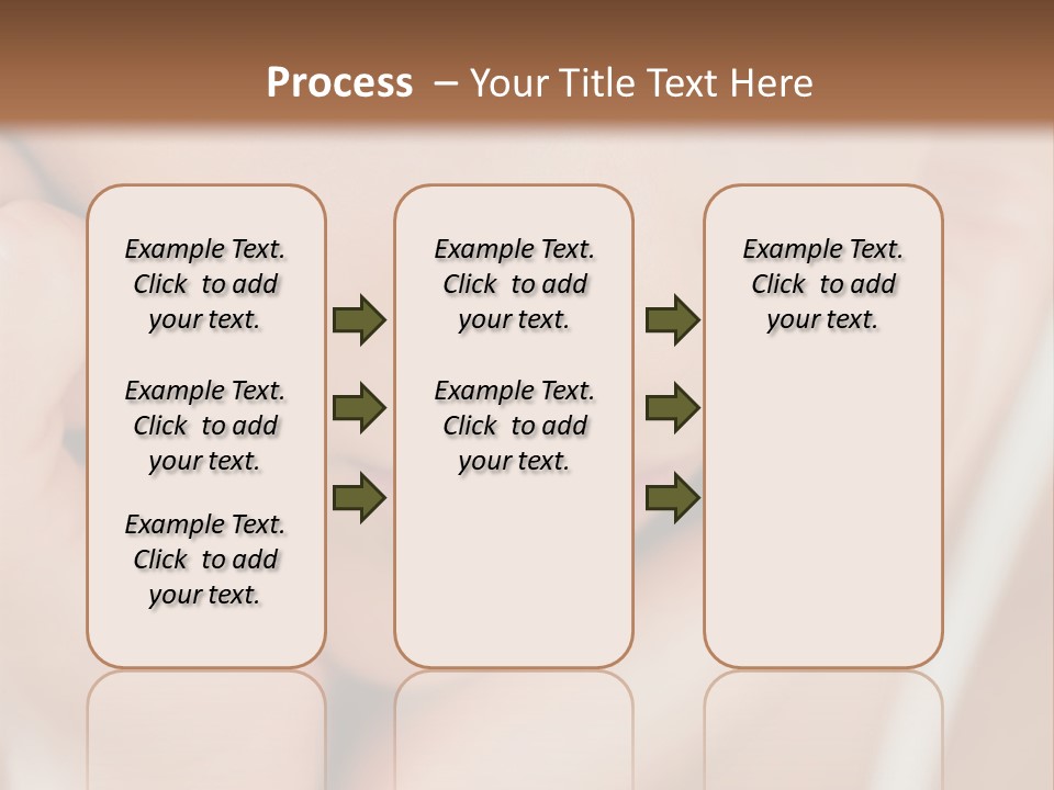 Woman Young Adult Closeup PowerPoint Template
