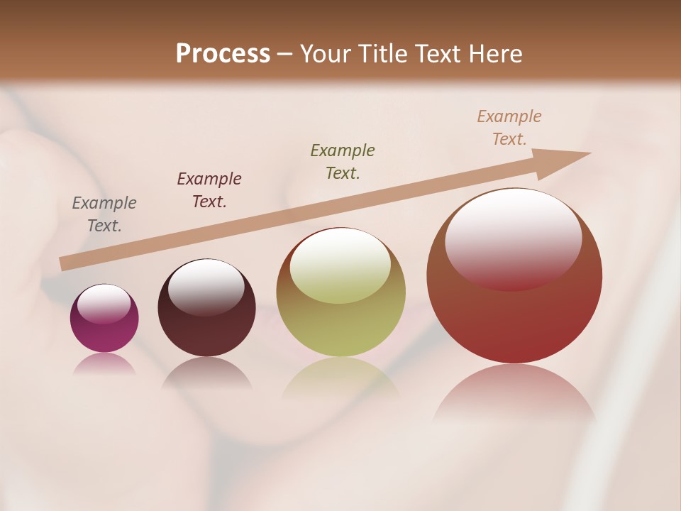 Woman Young Adult Closeup PowerPoint Template