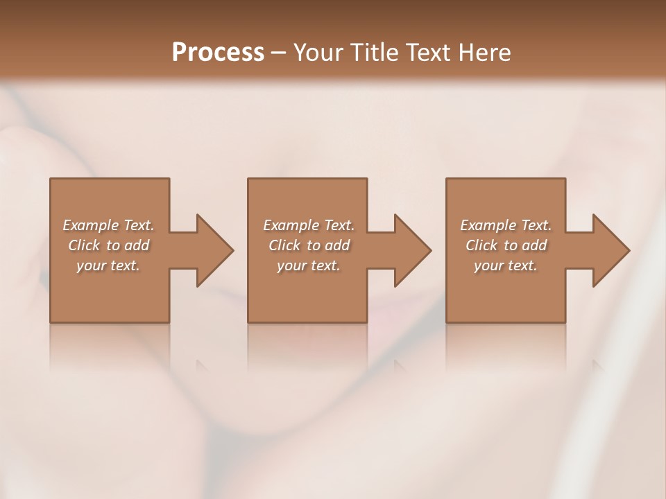 Woman Young Adult Closeup PowerPoint Template