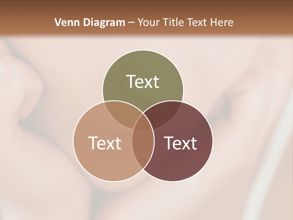 Woman Young Adult Closeup PowerPoint Template