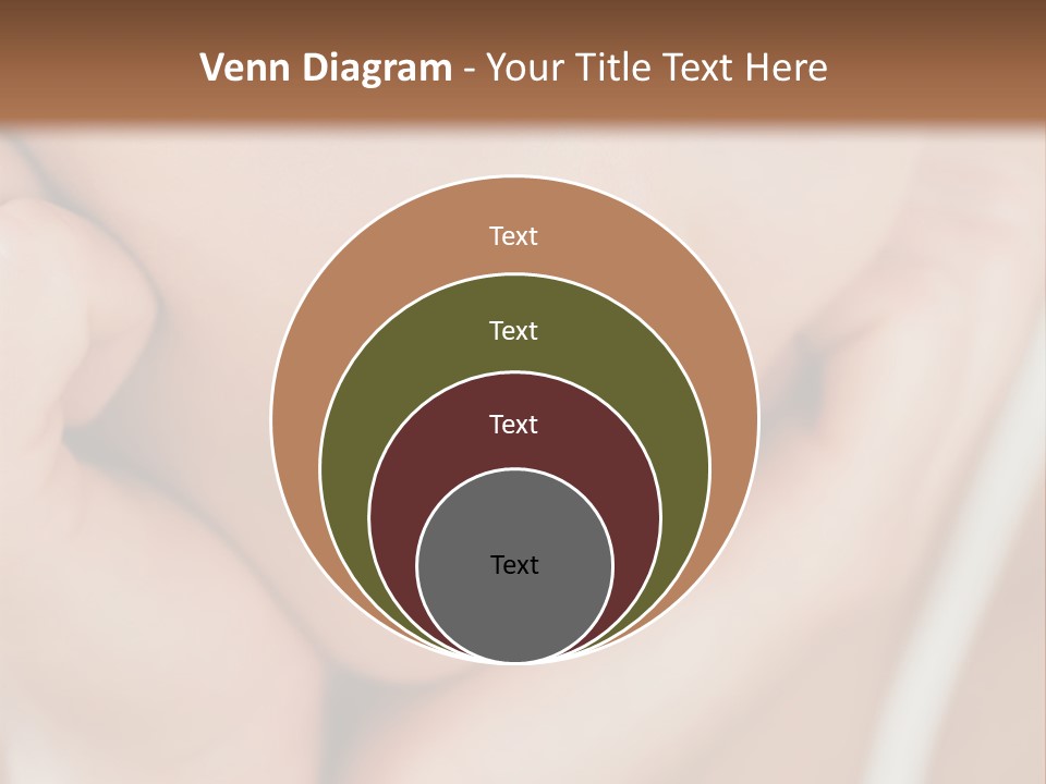 Woman Young Adult Closeup PowerPoint Template