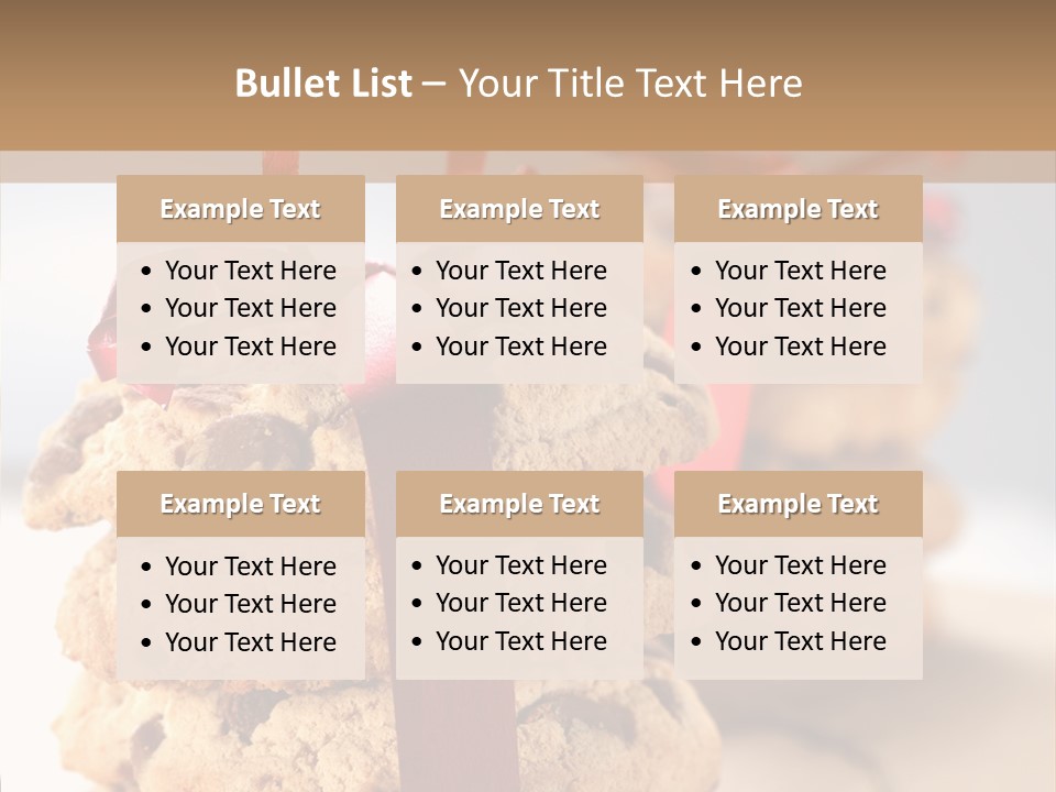 Design Cookie Diet PowerPoint Template