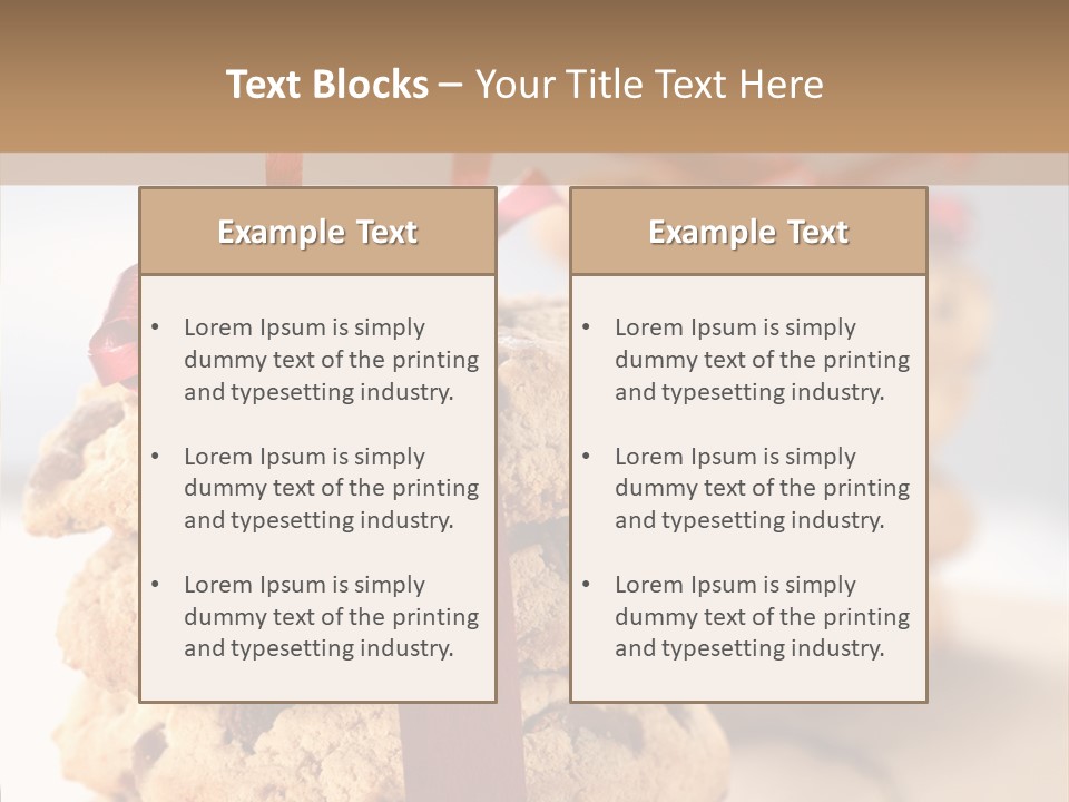 Design Cookie Diet PowerPoint Template