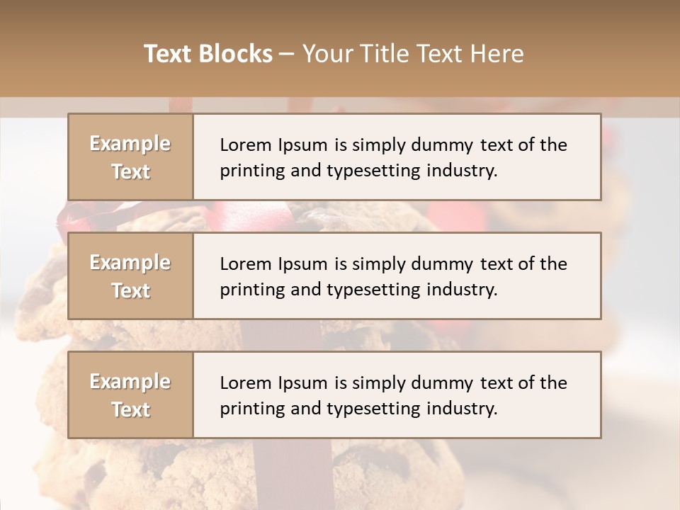 Design Cookie Diet PowerPoint Template