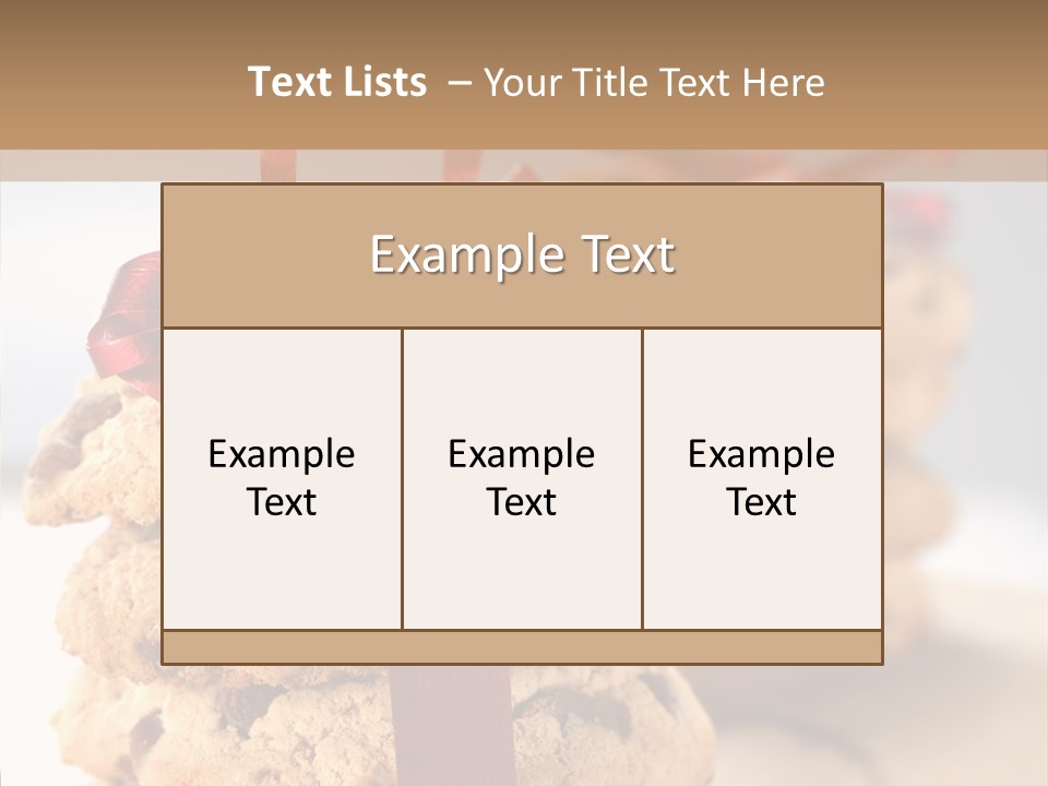 Design Cookie Diet PowerPoint Template