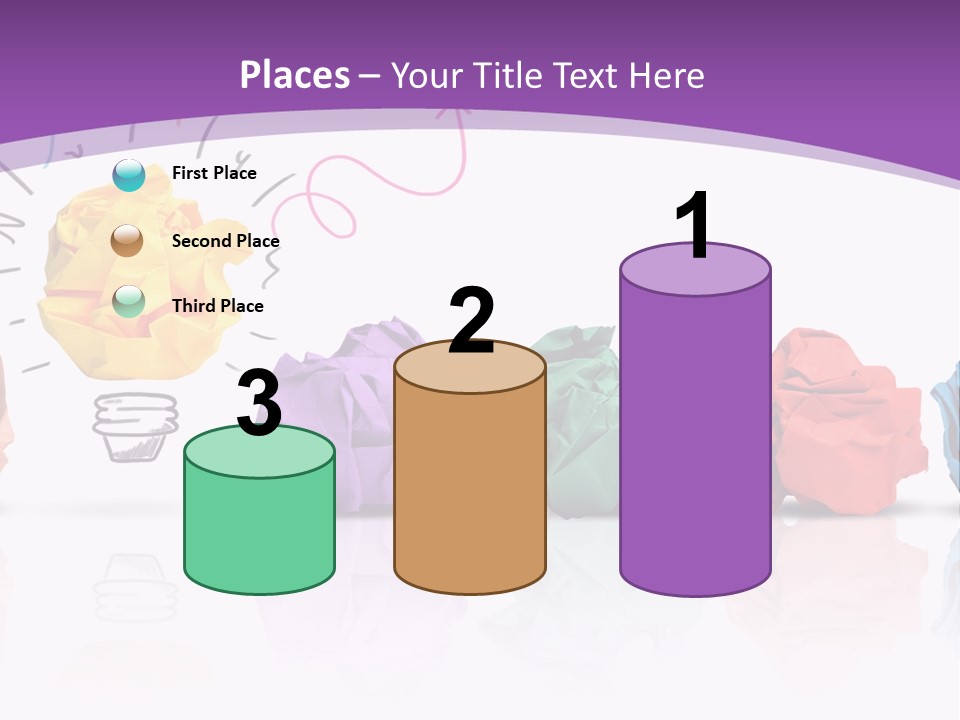 Yellow Symbol Creativity PowerPoint Template