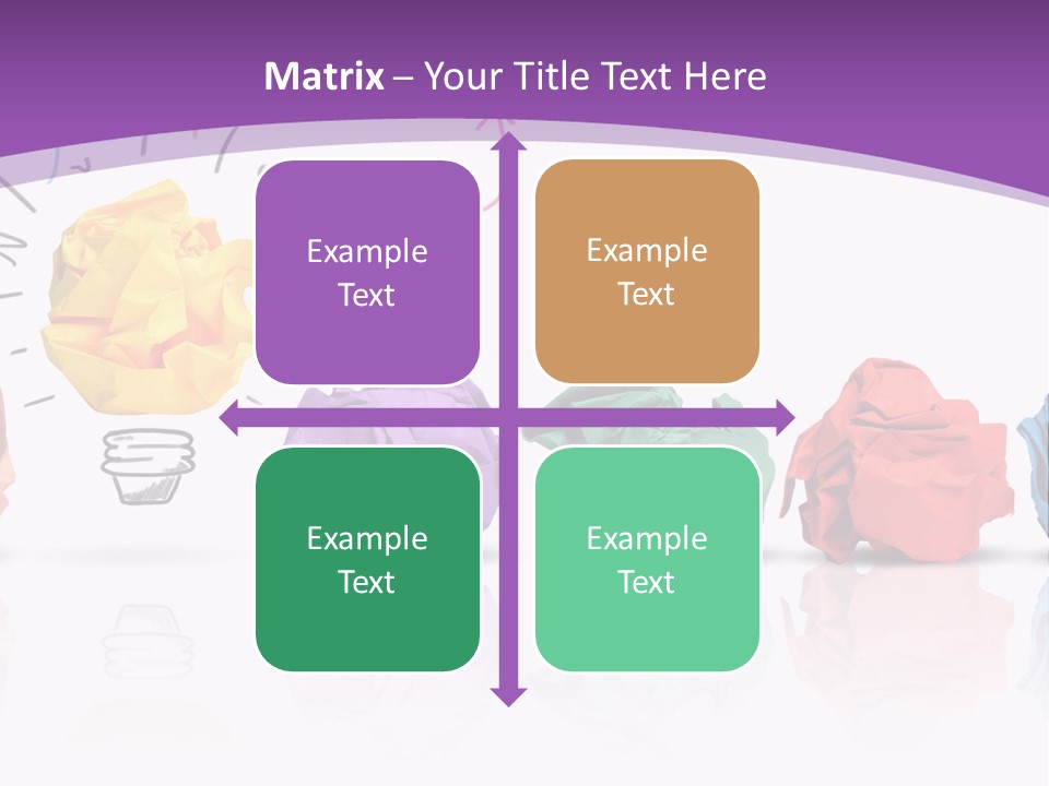 Yellow Symbol Creativity PowerPoint Template