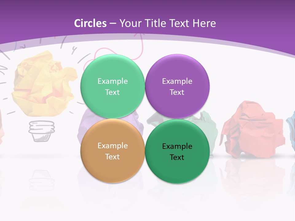 Yellow Symbol Creativity PowerPoint Template