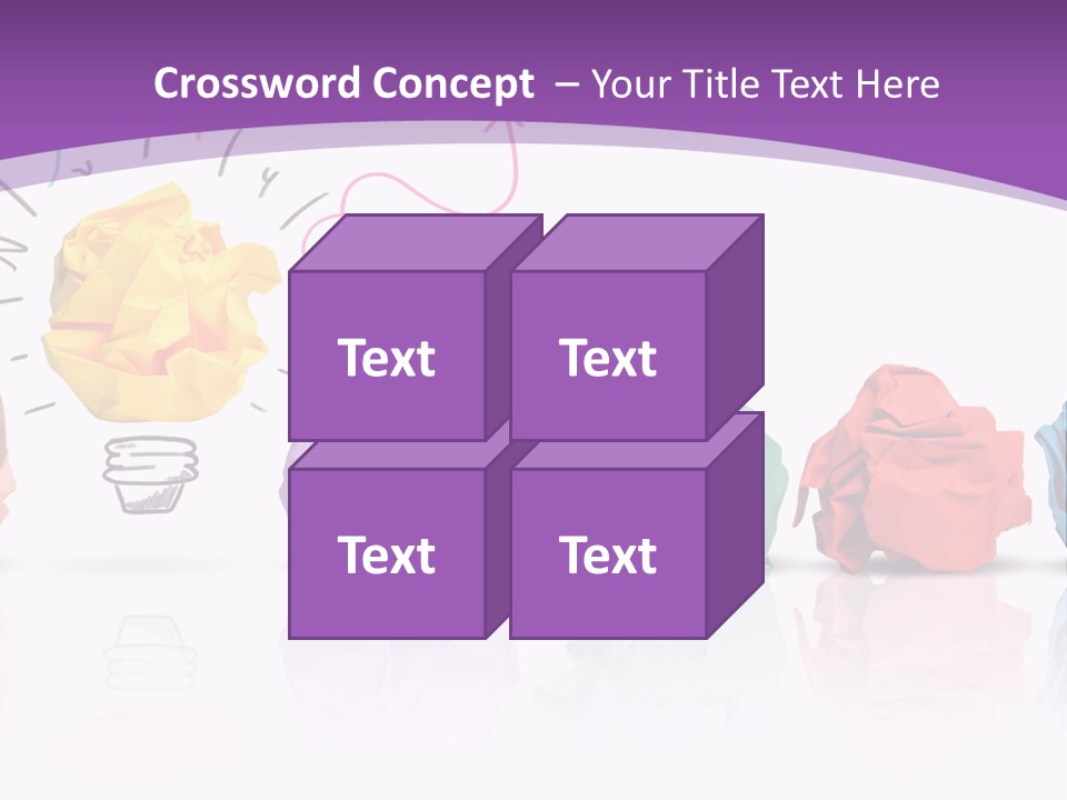 Yellow Symbol Creativity PowerPoint Template