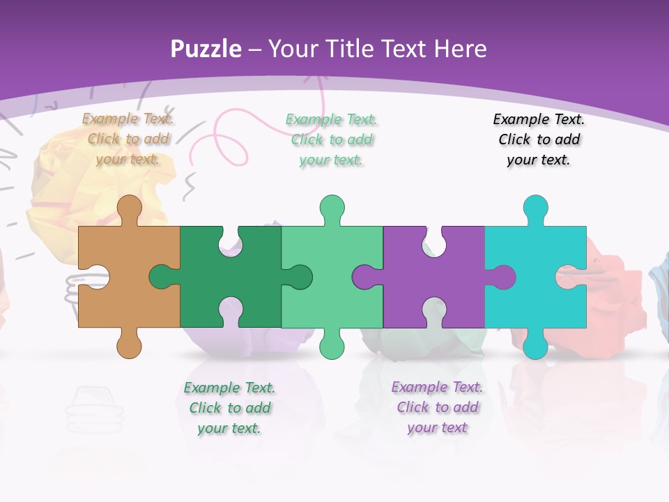 Yellow Symbol Creativity PowerPoint Template