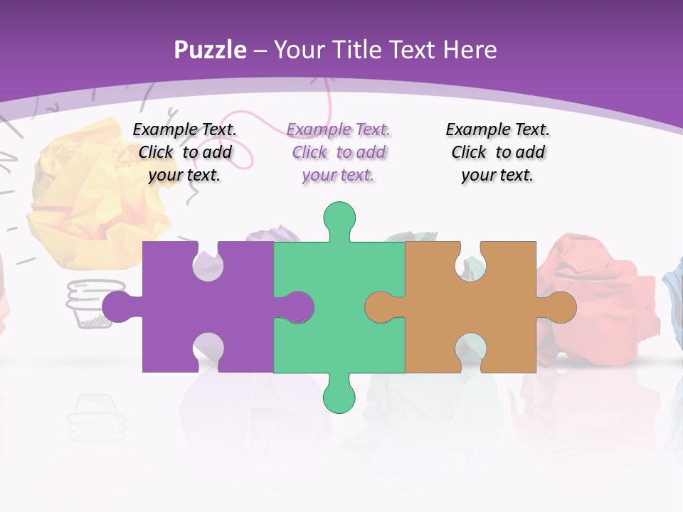 Yellow Symbol Creativity PowerPoint Template