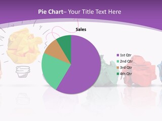 Yellow Symbol Creativity PowerPoint Template