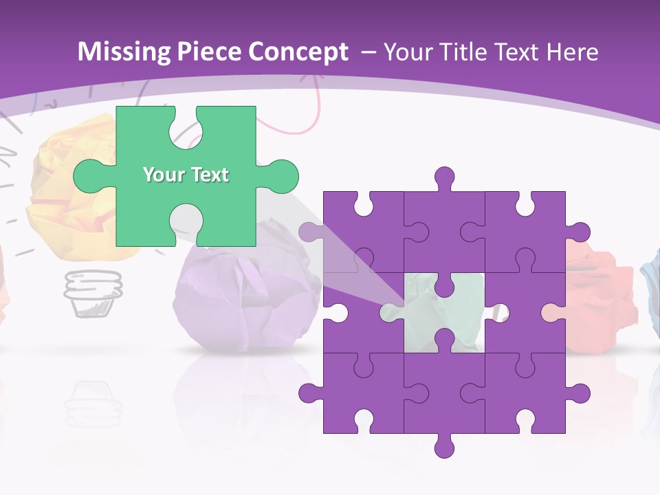 Yellow Symbol Creativity PowerPoint Template