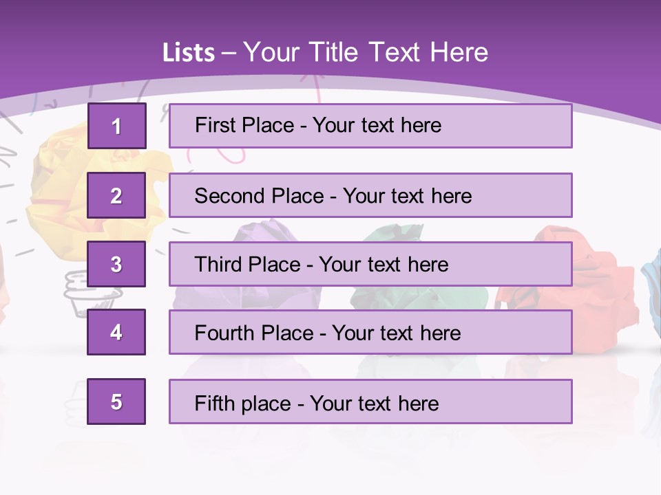 Yellow Symbol Creativity PowerPoint Template