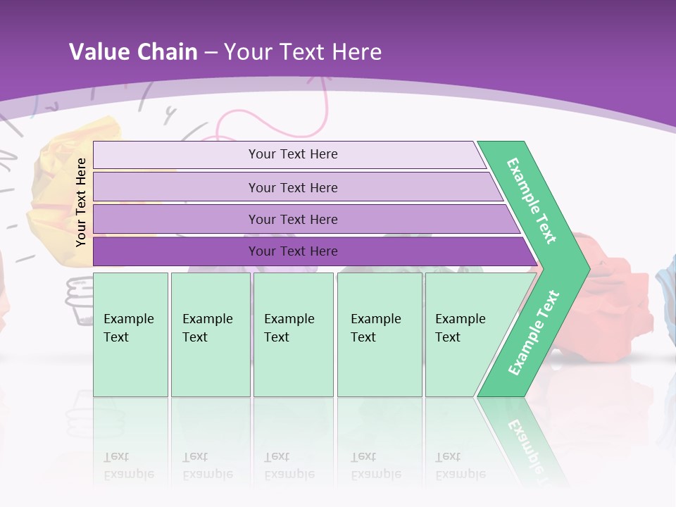Yellow Symbol Creativity PowerPoint Template