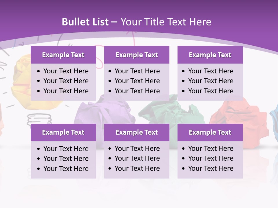 Yellow Symbol Creativity PowerPoint Template