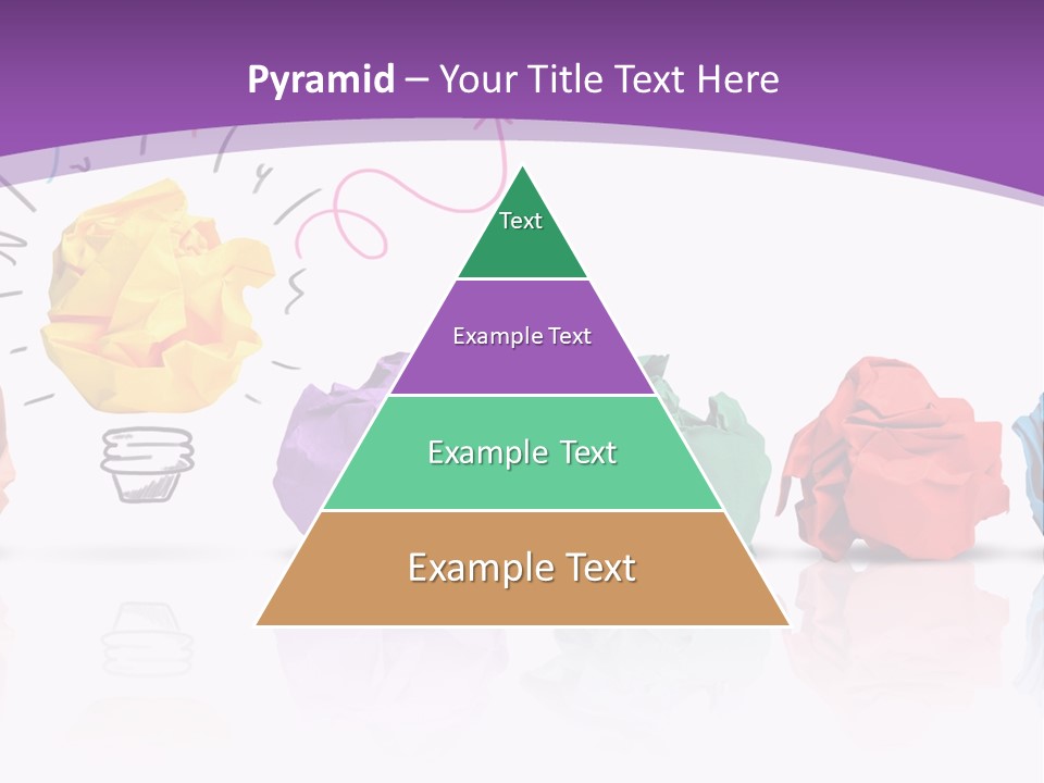 Yellow Symbol Creativity PowerPoint Template