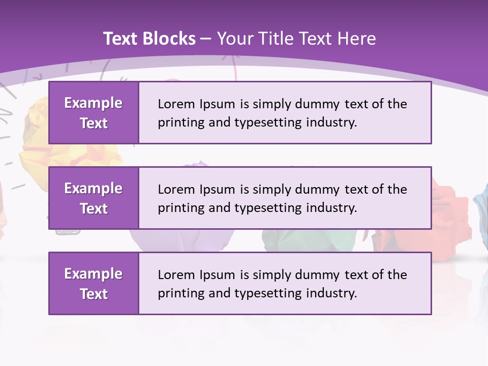 Yellow Symbol Creativity PowerPoint Template