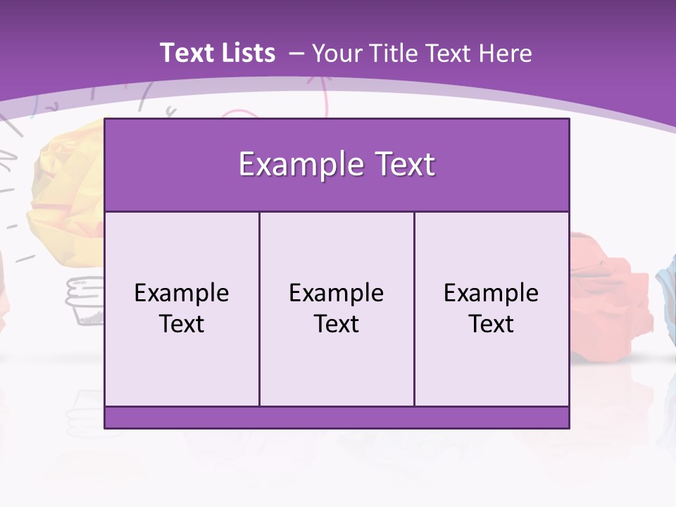 Yellow Symbol Creativity PowerPoint Template