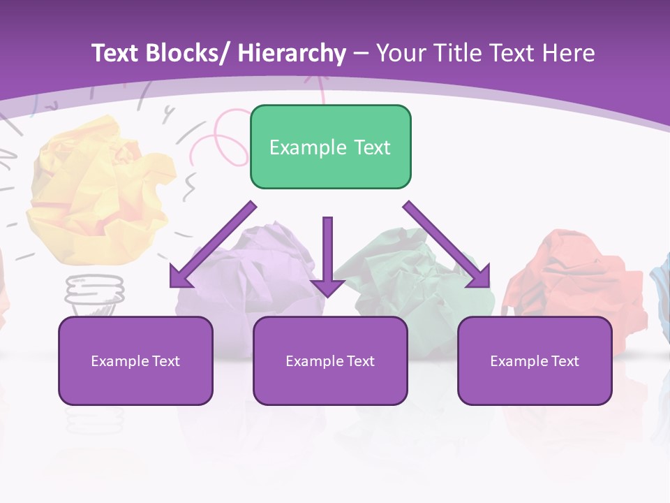 Yellow Symbol Creativity PowerPoint Template