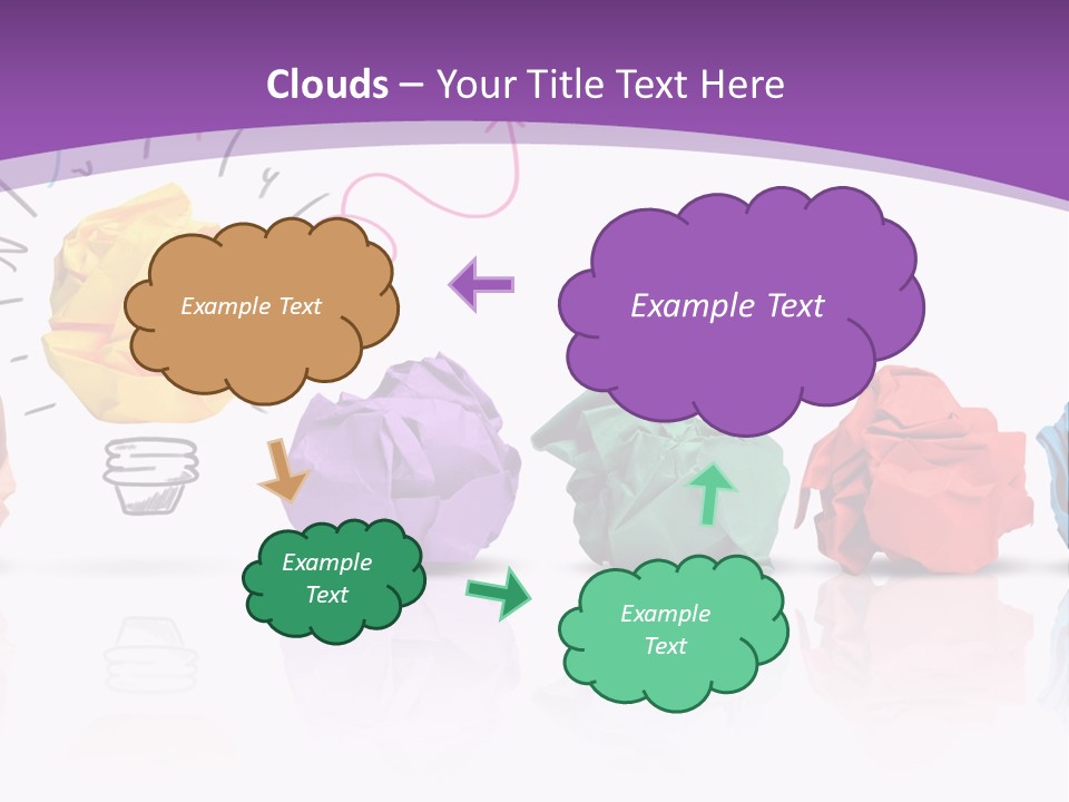 Yellow Symbol Creativity PowerPoint Template