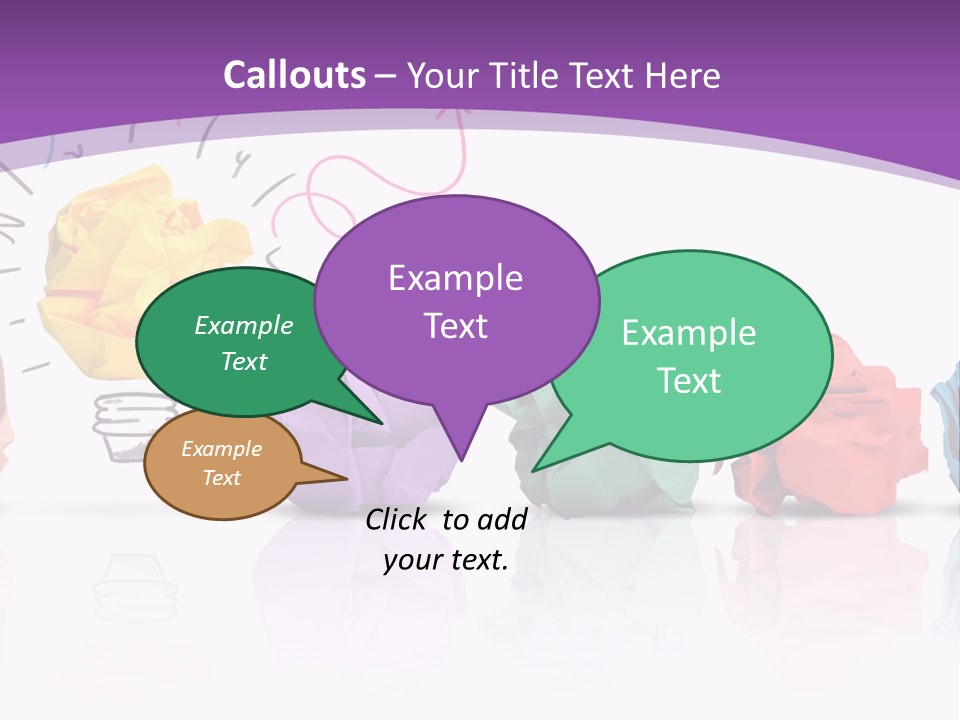 Yellow Symbol Creativity PowerPoint Template