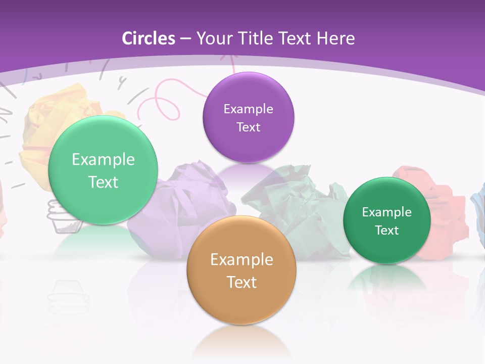 Yellow Symbol Creativity PowerPoint Template