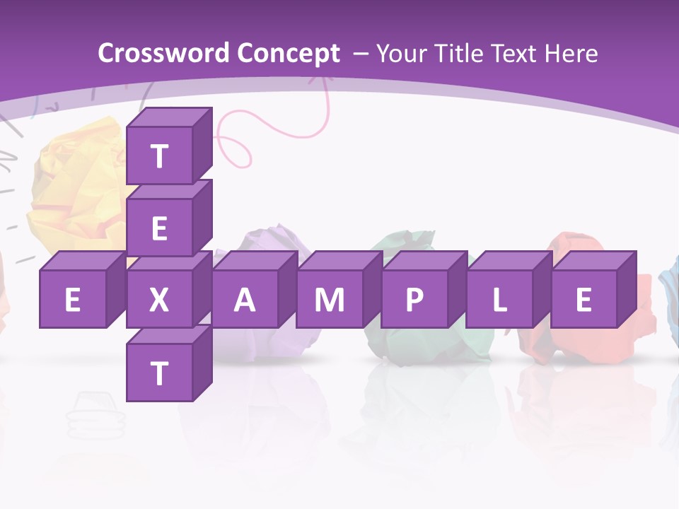 Yellow Symbol Creativity PowerPoint Template