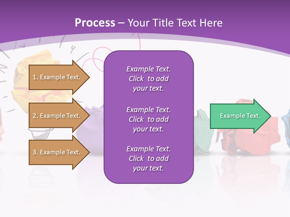 Yellow Symbol Creativity PowerPoint Template