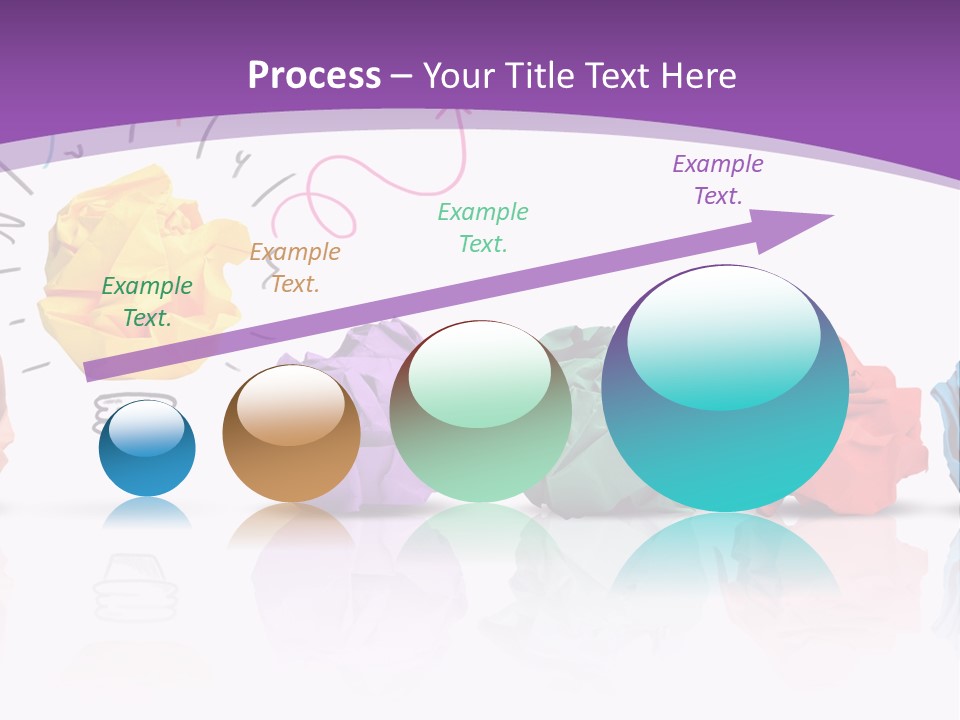 Yellow Symbol Creativity PowerPoint Template