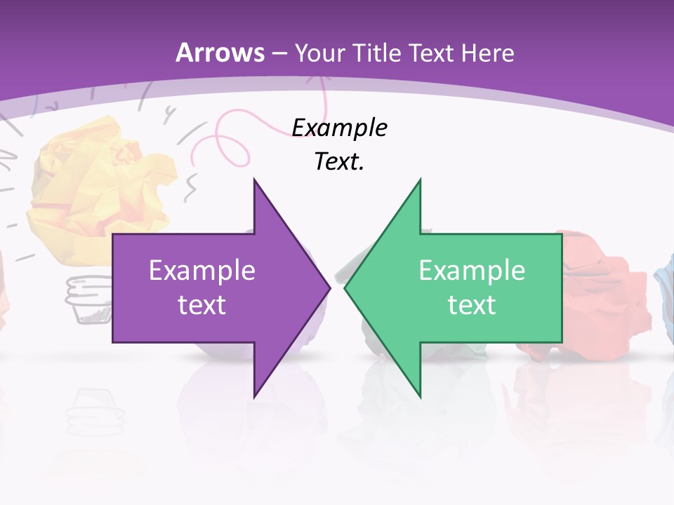 Yellow Symbol Creativity PowerPoint Template