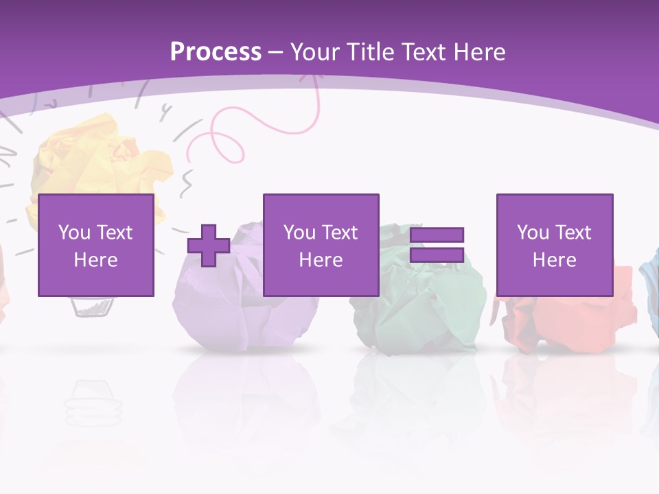 Yellow Symbol Creativity PowerPoint Template