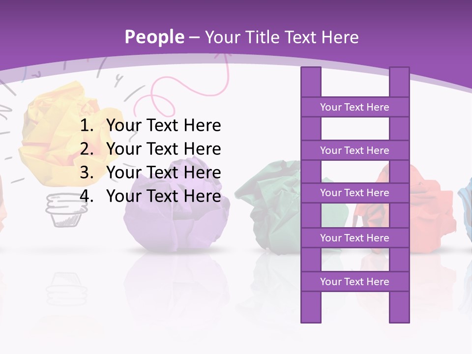 Yellow Symbol Creativity PowerPoint Template